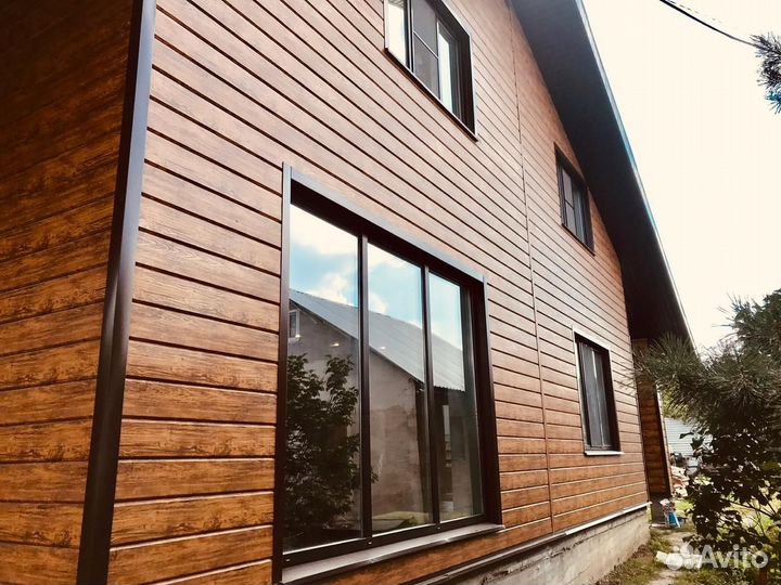 Сайдинг Металл 0.4мм, 0.45мм, 0.5мм и Пвх