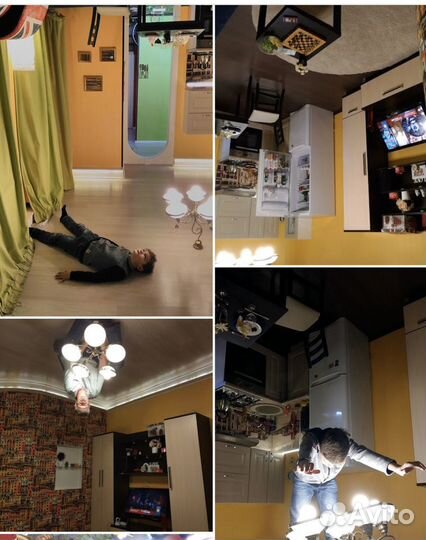 Семейный аттракцион в центре города