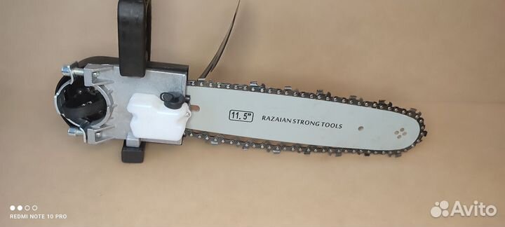 Насадка цепная пила на ушм