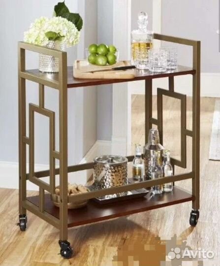 Тележка столик сервировочный на колёсиках