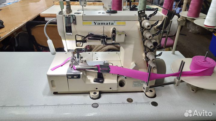 Промышленная плоскошовная швейная машина Yamata