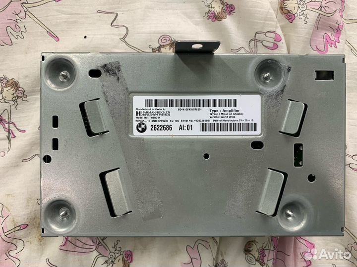 Усилитель звука BMW X3 G01 2019г