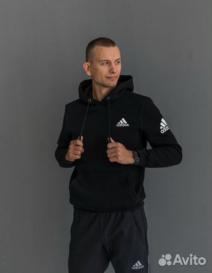 Худи мужское adidas/толстовка с капюшоном, 46-52