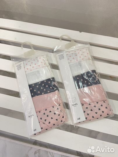 Трусы для девочки 134 140 hm упаковка