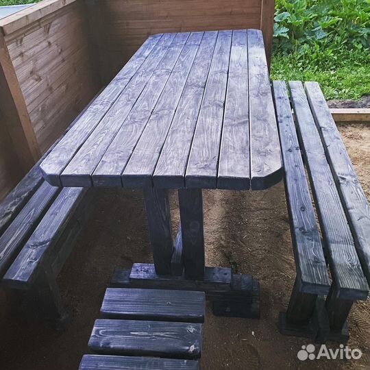 Садовая мебель из дерева