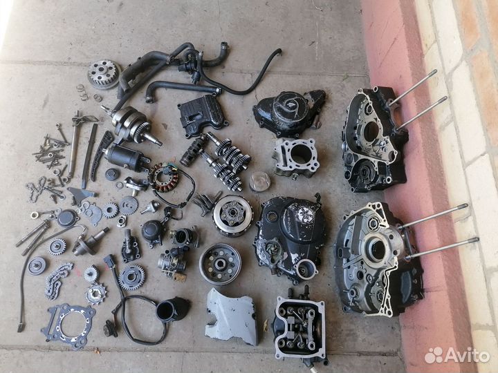 Двигатель Sym wolf t2 250i