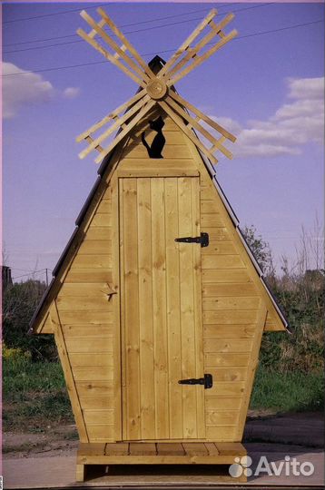 Уличный туалет с установкой В323