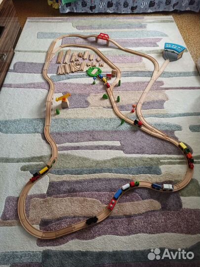 Деревянная железная дорога IKEA