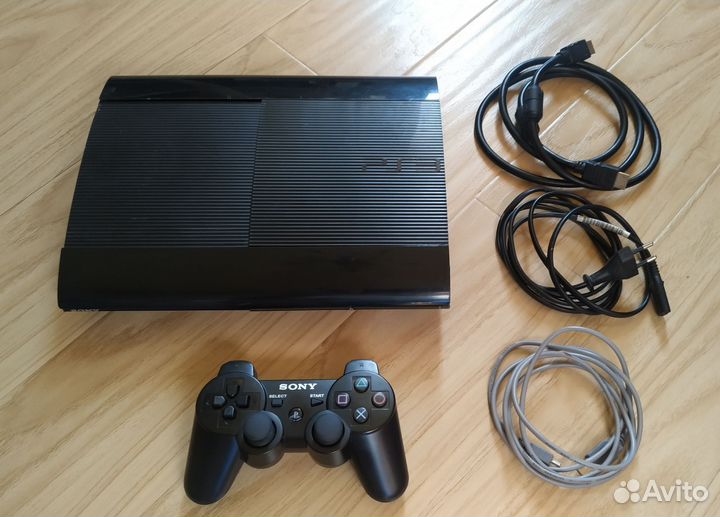 Sony PS 3 Super Slim 500GB(Прошита) +46игр
