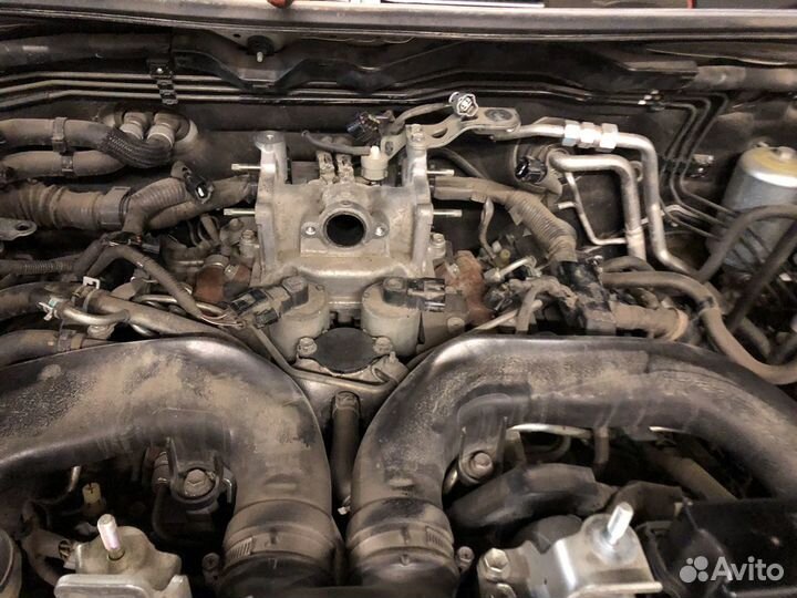 Удаление Егр на Toyota Land cruiser