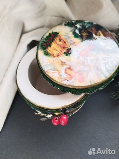 Шкатулка ручная работа декупаж