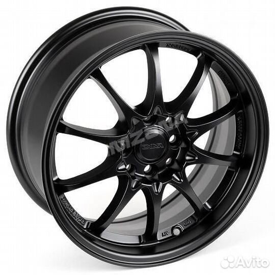 Литой диск rays R16 4x100/4x114.3. Примерка колес