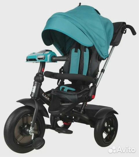 Велосипед TechTeam детский Luxury изумруд. 3-х кол