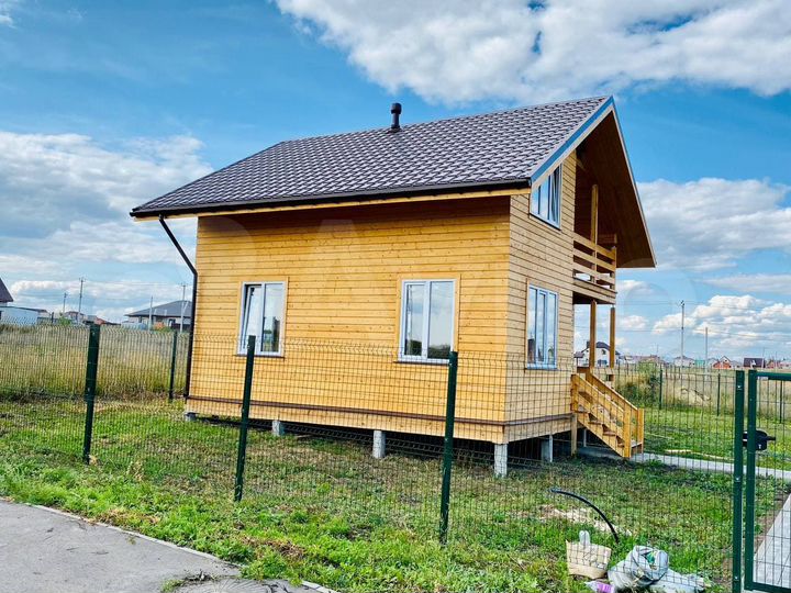 Коттедж 82,7 м² на участке 5 сот.