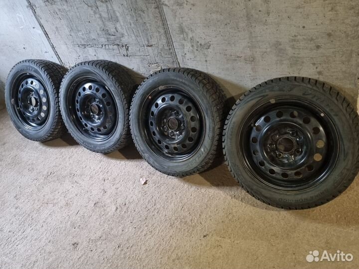 Зимние колеса в сборе 195/55/15