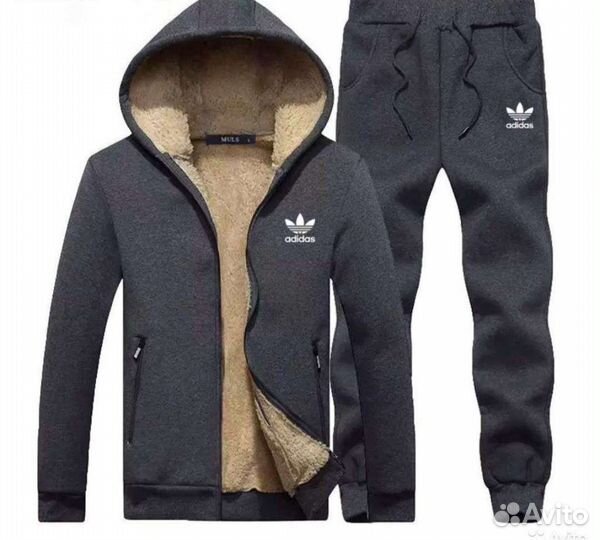 Спортивный костюм тёплый мужской