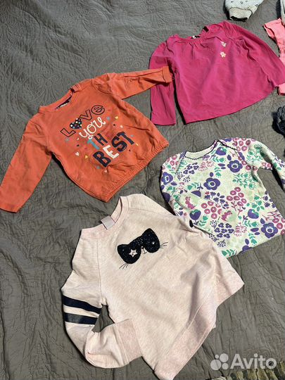 Детские вещи летние пакетом 86-98
