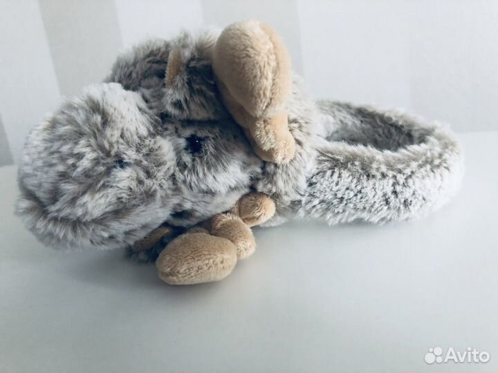 Детские меховые наушники животные