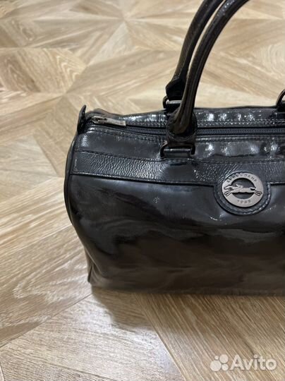 Сумка longchamp кожа