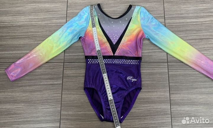 Купальник гимнастический для выступлений 128