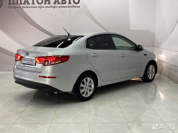 Kia Rio 1.6 МТ, 2016, 98 636 км