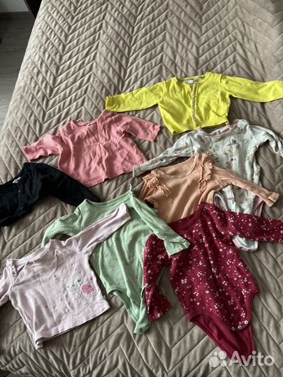 Пакет вещей для девочки 68-74 (8 вещей)