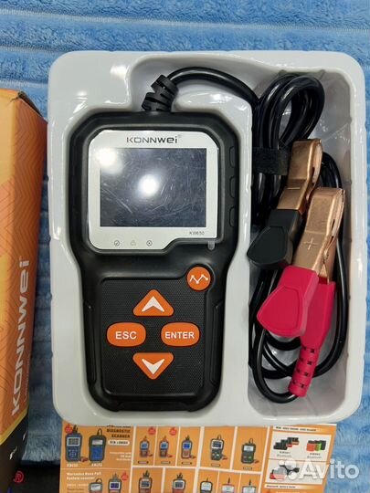 Тестер АКБ Konnwei KW650 для Антона