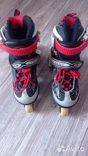 Роликовые коньки детские раздвижные