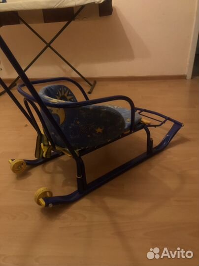 Коляска санки