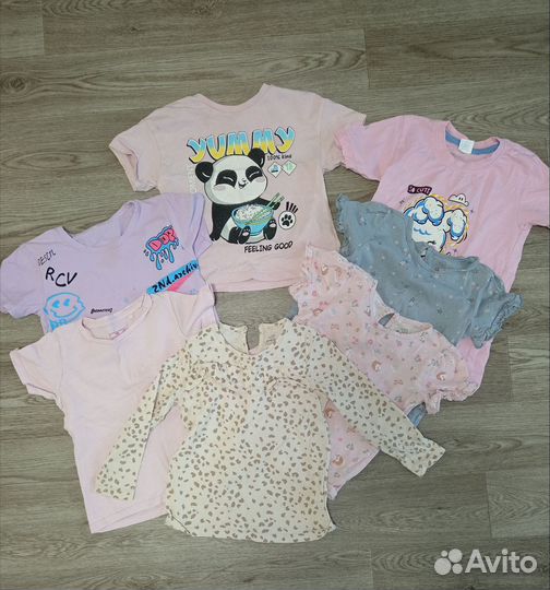 Огромный пакет одежды для девочки 92-98