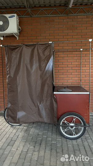 Велорикша трехколесный велосипед