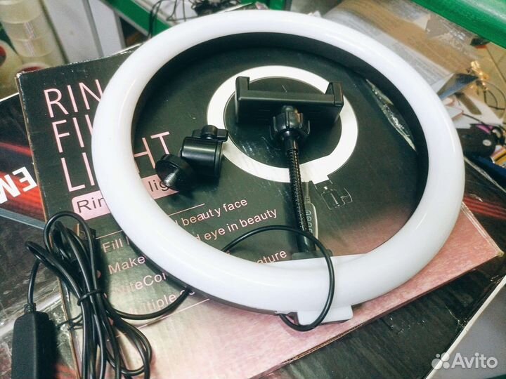 Кольцевая лампа 26 см