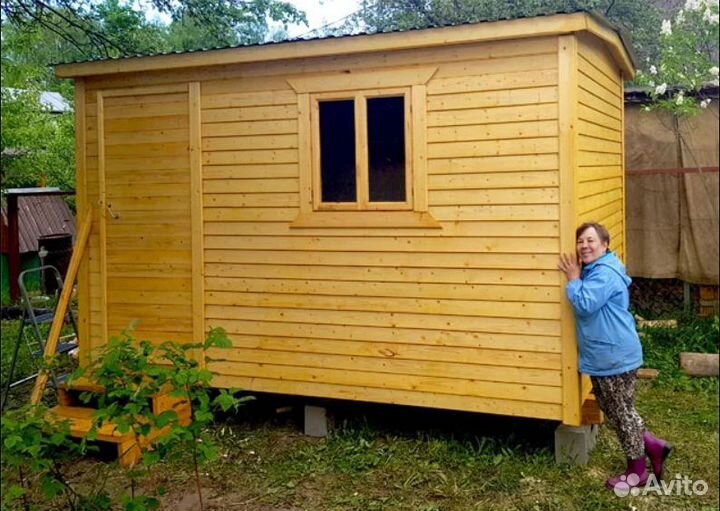 Бытовки: утепление 100мм, влагозащита, от производ