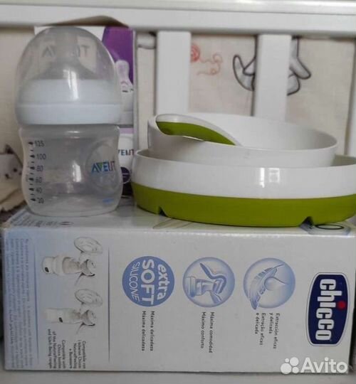 Молокоотсос chicco, набор IKEA