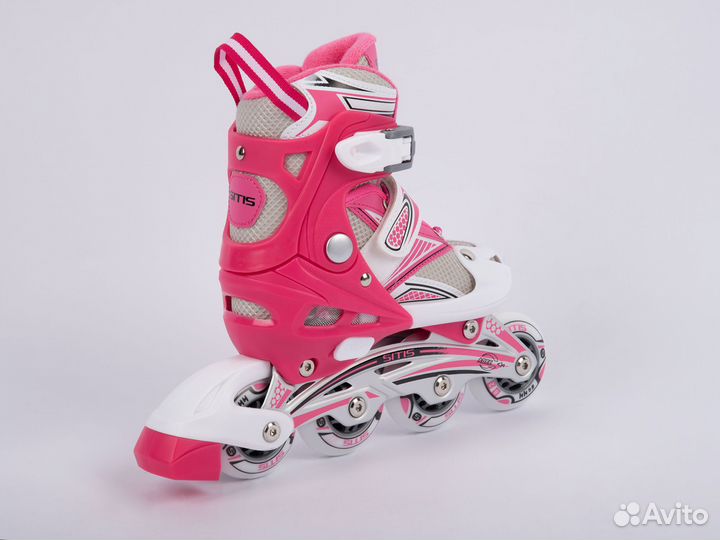 Ролики sitis Polly Pink-White Ros49