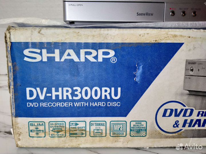 Рекордер Sharp DV-HR 300 RU DVD+HDD