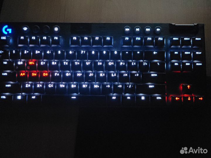 Клавиатура Logitech G913 TKL Black (русская)