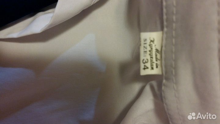 Новая белая рубашка для школы