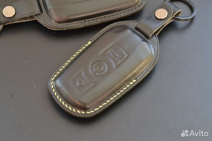 Чехол для ключа bmw из кожи