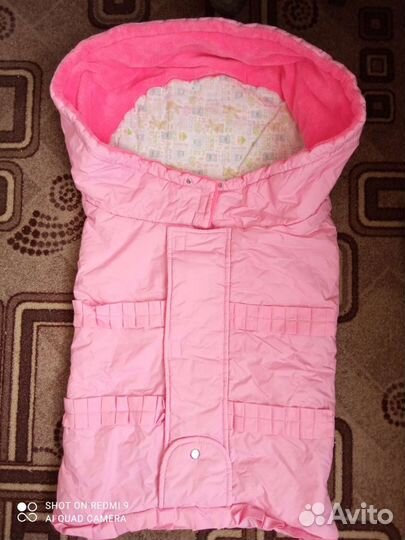 Конверт на выписку для девочки