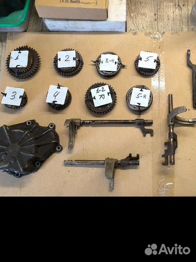 МКПП 4G37 Mitsubishi Galant 6 e32a по запчастям