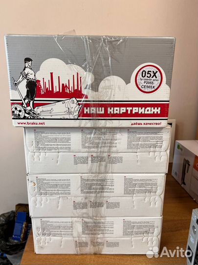 Картриджи CE505X