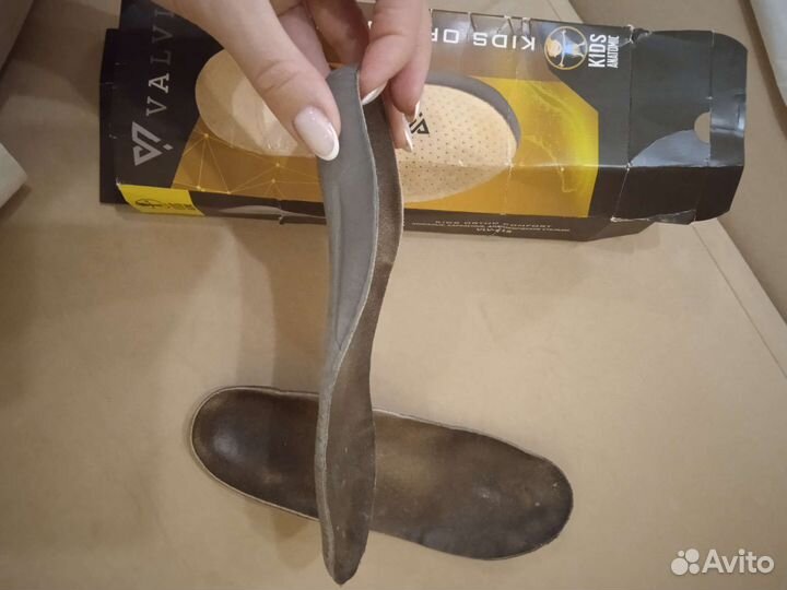 Ортопедические стельки 22см 33-34р-р