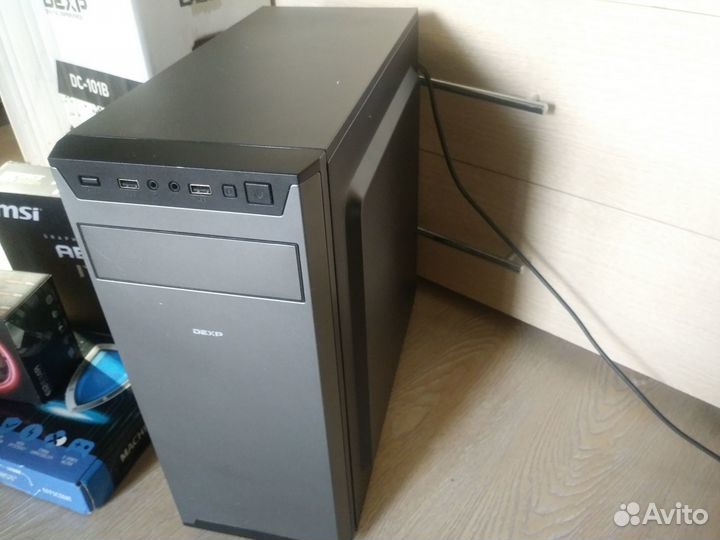 Игровой пк 24 ядра, 32Gb, SSD, GTX1050Ti 4Gb