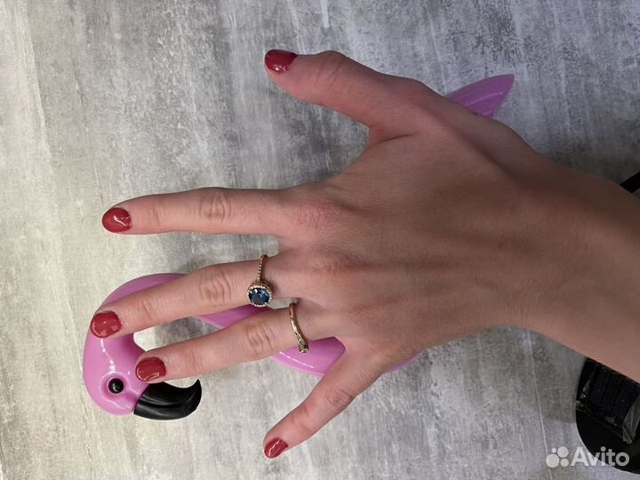 Светильник садовый фламинго на солнечной батарее