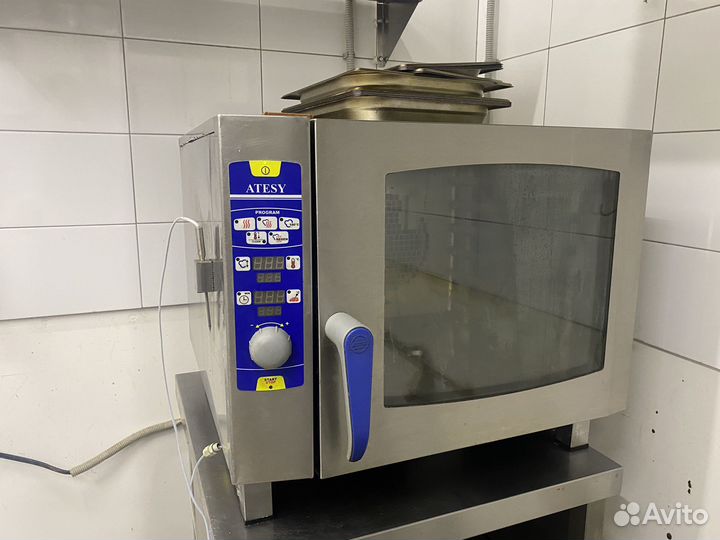 Пароконвектомат Atesy 6 уровней