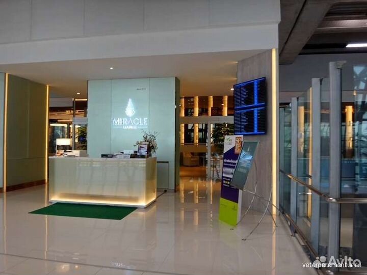 Посещение бизнес зала в аэропорту