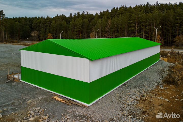 Ангар металлический