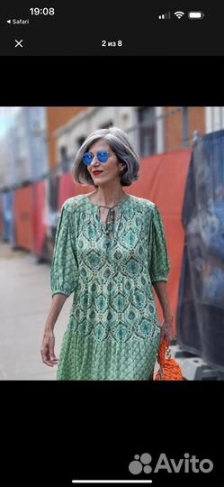 Платье Zara в стиле бохо, М, новое