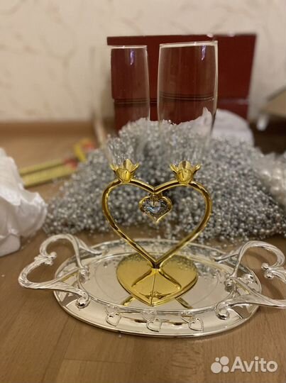 Бокалы свадебные (фужеры свадебные)